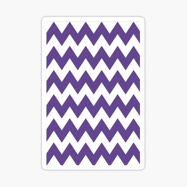 Item preview, Pantone Colour of the Year 2018 ULTRA VIOLET Chevron designed and sold by ozcushions.