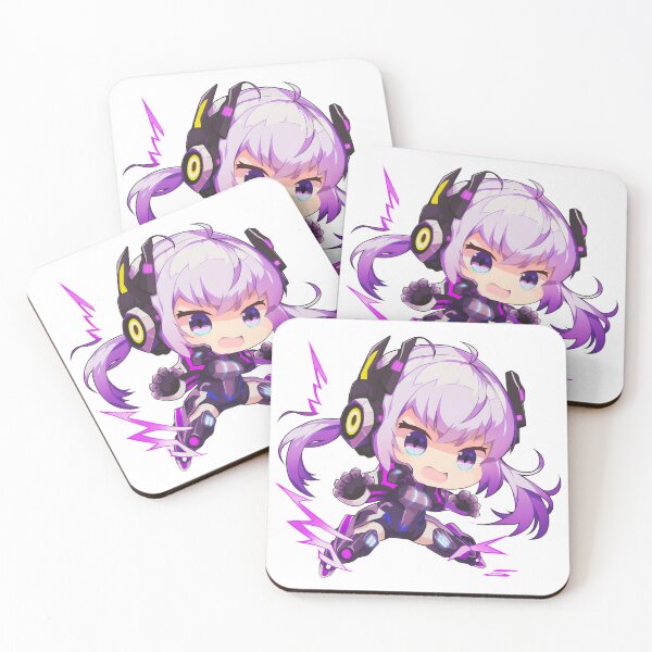 Item preview, Voltage, Chibi Cyberpunk Anime - Cyberpuffs Girls! designed and sold by Snee-K.