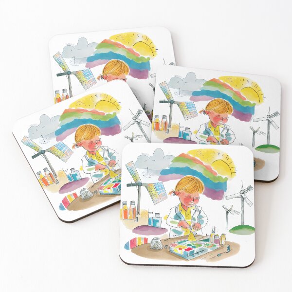 Item preview, "The Future is Bright: A Child's Journey to Renewable Energy" Save our planet campaign, cartoon for gifts designed and sold by The Commitment.