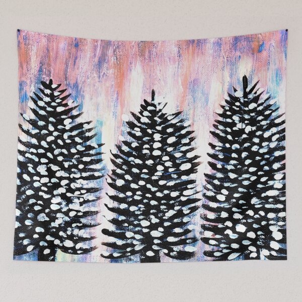 Item preview, The Northern Lights - Pink designed and sold by VibrantArtwork.
