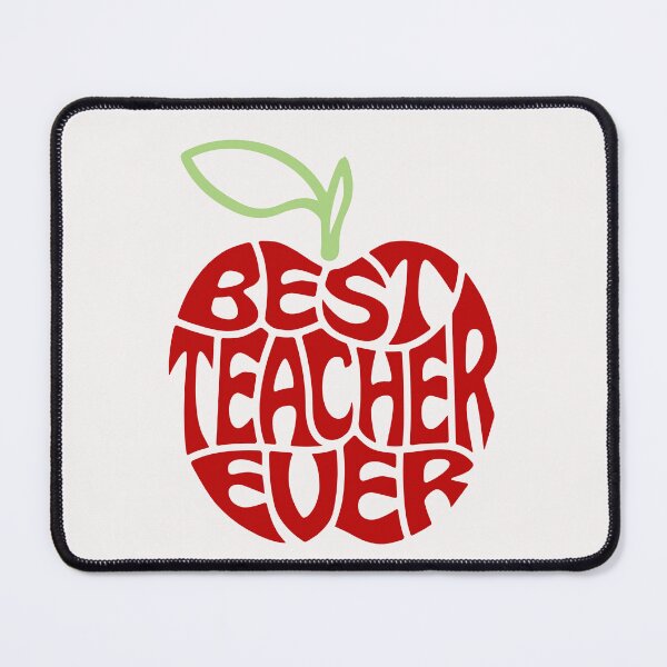 Item preview, Best Teacher ever red apple designed and sold by dreamwearprints.