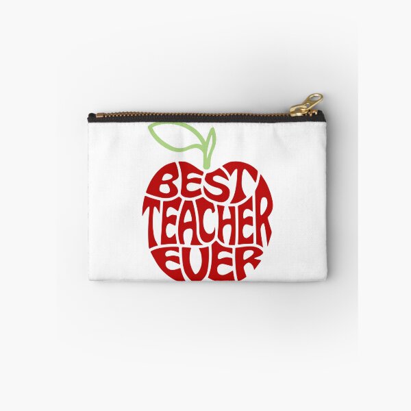 Item preview, Best Teacher ever red apple  designed and sold by dreamwearprints.