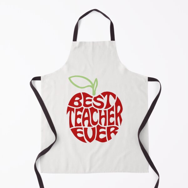 Item preview, Best Teacher ever red apple designed and sold by dreamwearprints.