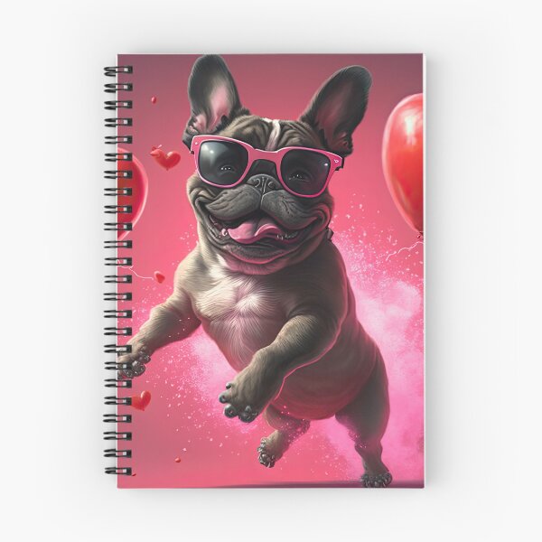 Item preview, Dancing French Bulldog Love  designed and sold by BigSplashDesign.