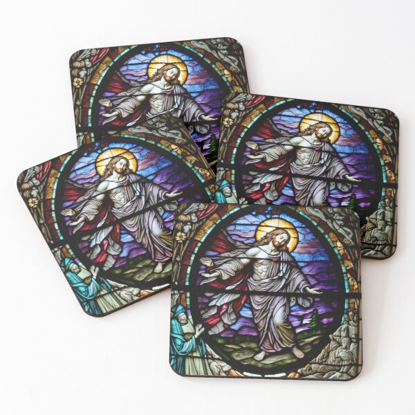 Item preview, The Resurrection in Stained Glass Glory designed and sold by Glassmaster.
