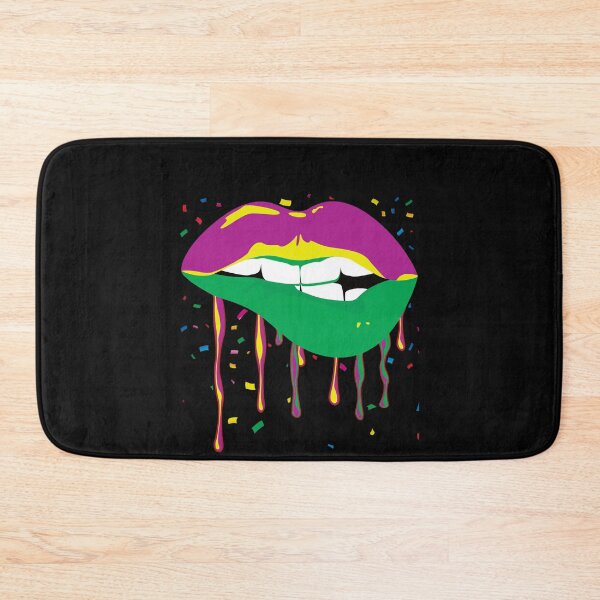Item preview, Purple and Green Dripping Lip designed and sold by BuxomBabe21.
