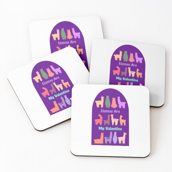 Item preview, Llama Valentine Puns Llamas Are My Valentine designed and sold by LionRoxTee.