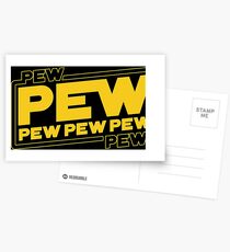 Star Wars Pew Pew! Postcards
