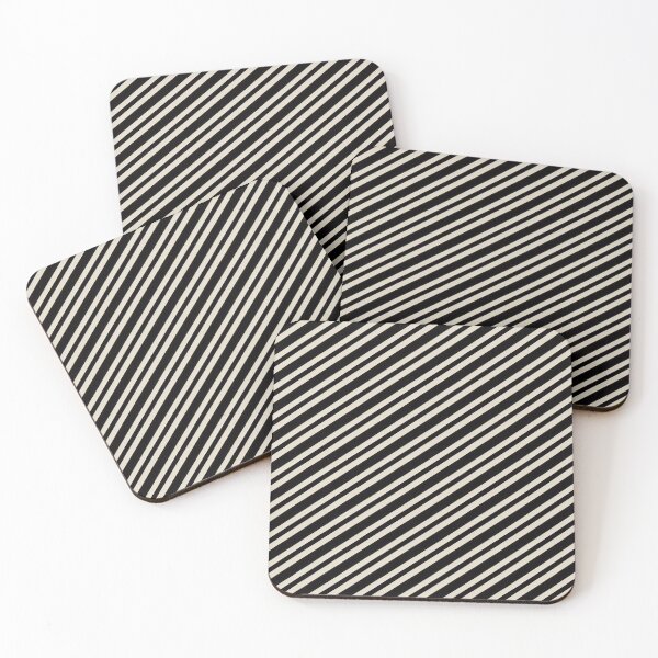 Item preview, Thin and Bold Black and White Lines designed and sold by ToneInPewter.