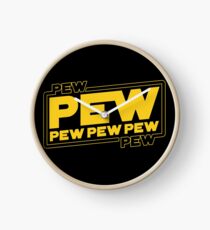 Star Wars Pew Pew! Clock