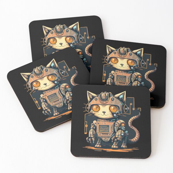 Item preview, Robot cat designed and sold by klearz.