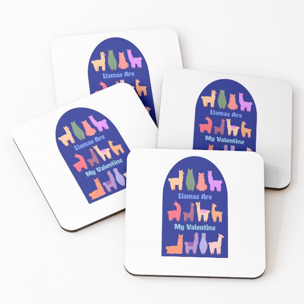 Item preview, Llama Valentine Puns Llamas Are My Valentine designed and sold by LionRoxTee.