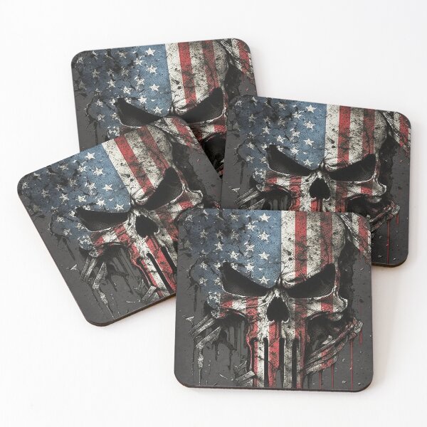Item preview, American Skull designed and sold by MyFavorTee.