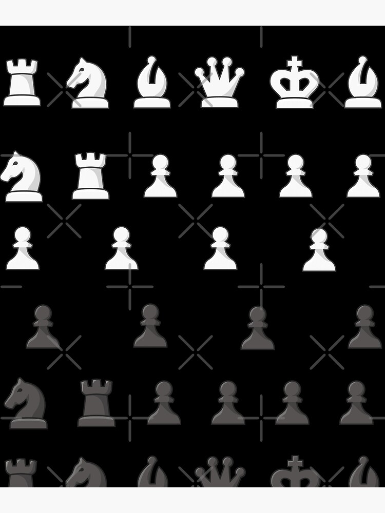 Nerdy Chess Pieces Stickers Chess.com Online Chess Player Strategy Game  Geek Stickers | Sticker