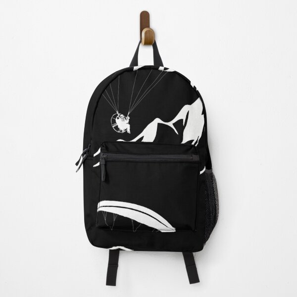 Item preview, Paramotor flying over mountains (white) designed and sold by TeamLouish.
