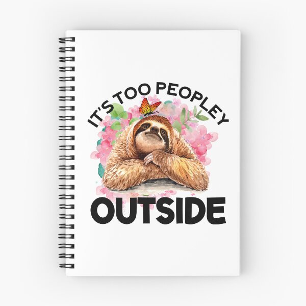 Item preview, It's too peopley outside designed and sold by Cordialpress.