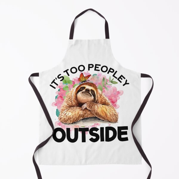 Item preview, It's too peopley outside designed and sold by Cordialpress.