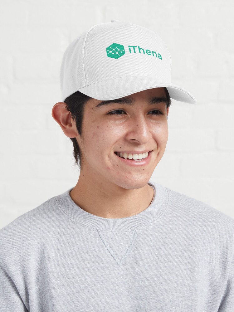 Aperçu 3 sur 7. Casquette avec l'œuvre Logo iThéna créée et vendue par TheSCI.
