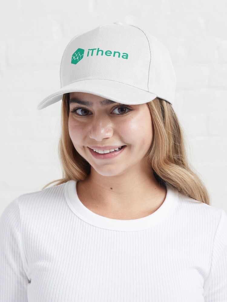 Aperçu 6 sur 7. Casquette avec l'œuvre Logo iThéna créée et vendue par TheSCI.