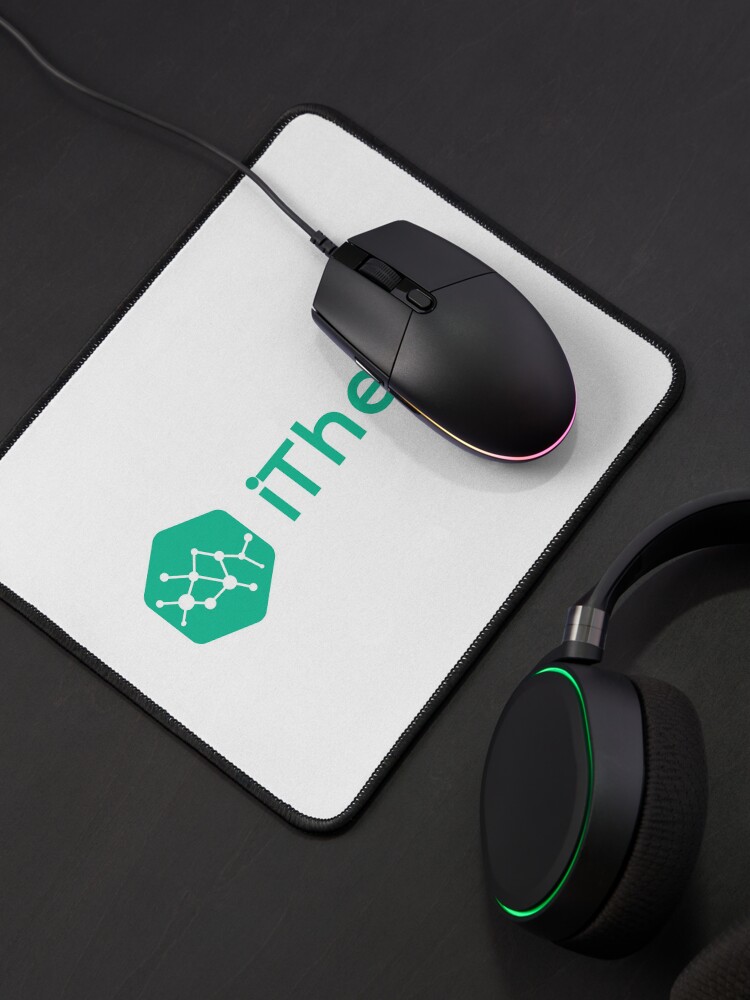 Aperçu 4 sur 5. Tapis de souris avec l'œuvre Logo iThéna créée et vendue par TheSCI.