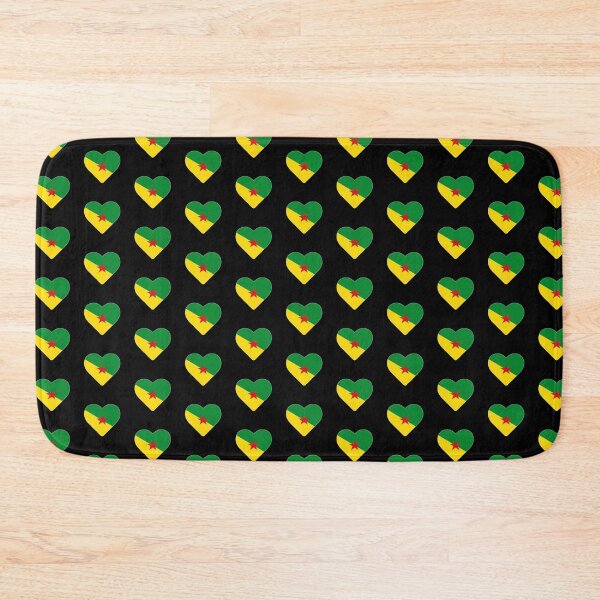 Item preview, Guyana flag color heart designed and sold by West indian touch.