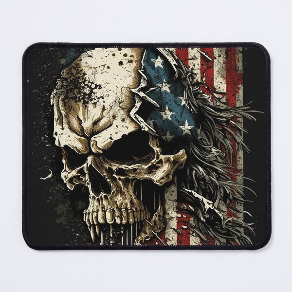 Item preview, American Skull designed and sold by MyFavorTee.