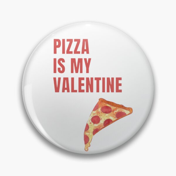 Item preview, Pizza is My Valentine designed and sold by VintageArtByIda.