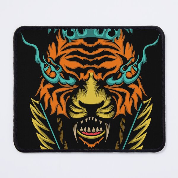 Item preview, Tiger Head with Skull designed and sold by Mark Cannon.