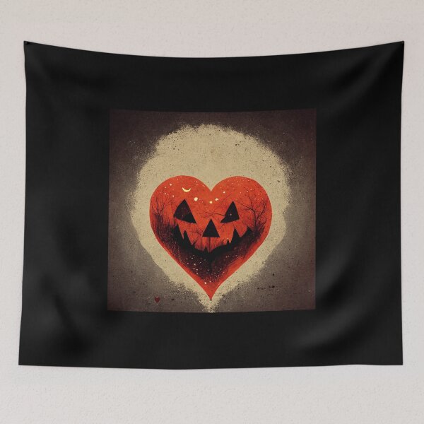 Item preview, Halloween Heart designed and sold by NevermoreFalls.