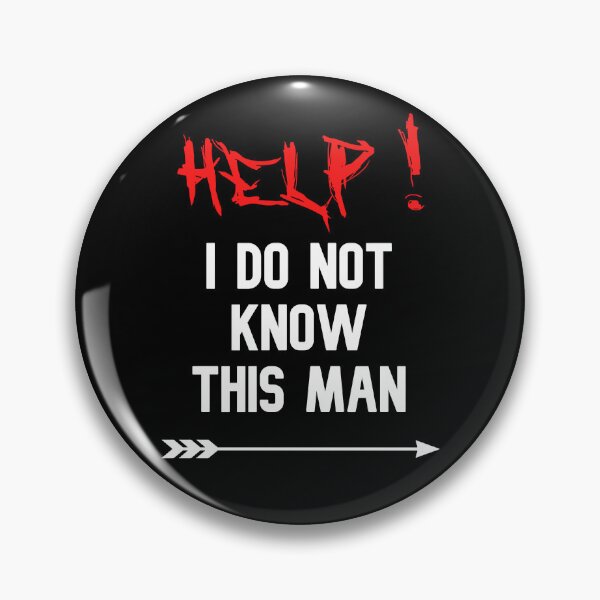 Item preview, Help I Do Not Know This Man funny cute couples matching designed and sold by everything4eva.