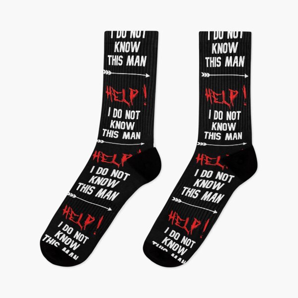 Item preview, Help I Do Not Know This Man funny cute couples matching designed and sold by everything4eva.