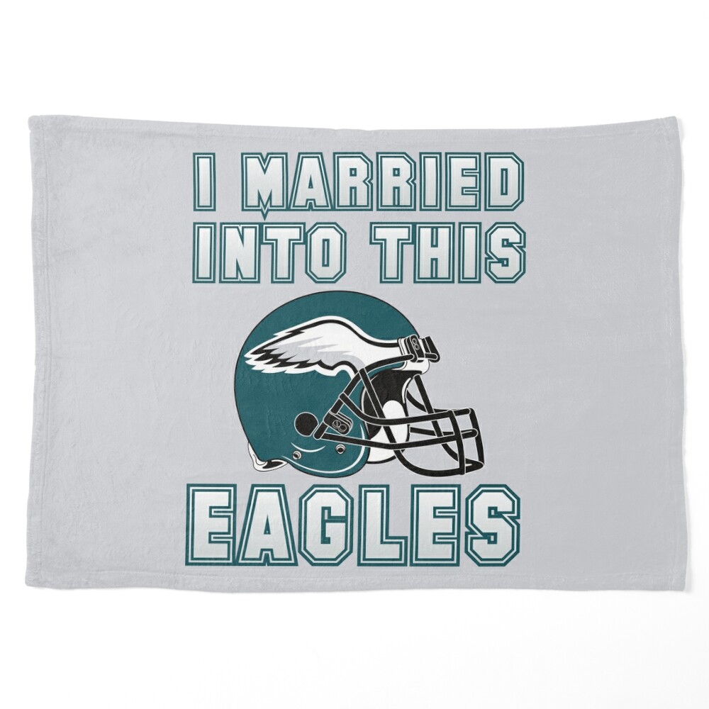 I Married Into This Philadelphia Eagles Football NFL Youth Hoodie 