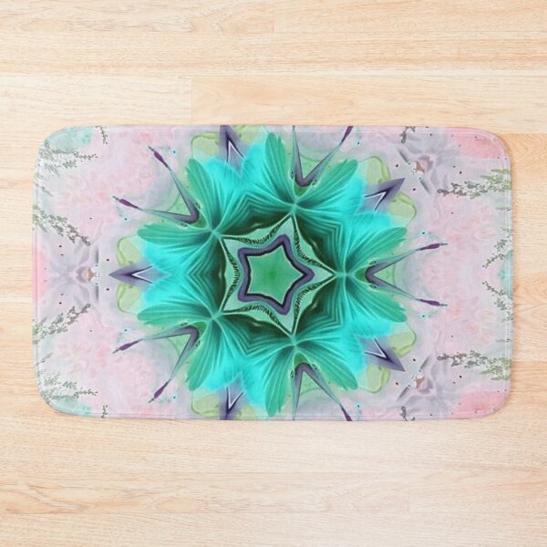 Item preview, Aqua Starflower Spring Meadow designed and sold by Healio2.