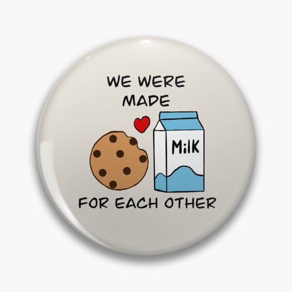 Item preview, Made for each other cookie and milk designed and sold by ArtsyRexy.