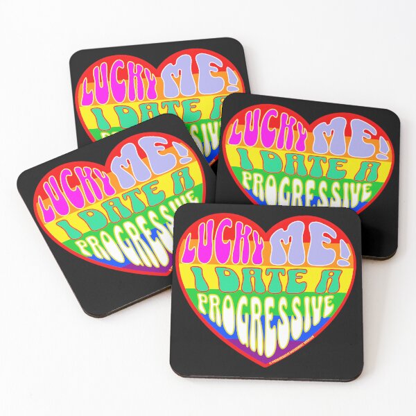 Aperçu de l'œuvre PMD00305 Progressive Movement Designs Valentine heart messages drôles de la Saint-Valentin v5 pour les progressistes LGBTQ ou les lesbiennes ou les alliés hétérosexuels créée et vendue par ProgressiveLeft.