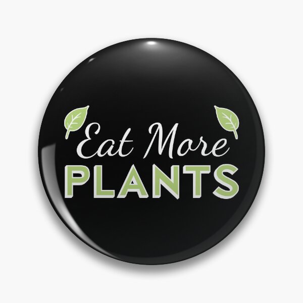 Item preview, "Eat More Plants"  Healthy Design Vegan Plant Based  designed and sold by LaDolceVegan.