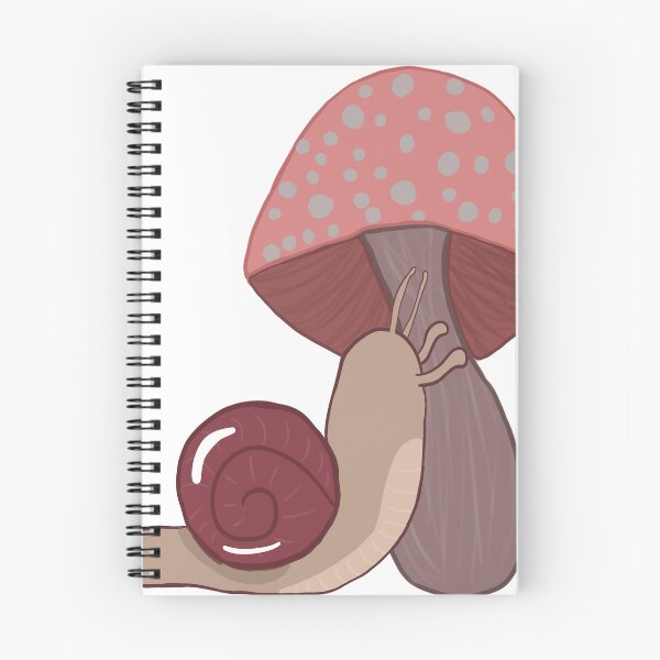 Item preview, Snail and Mushroom  designed and sold by Meghan Kochersperger.