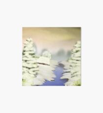 Riverside Winter Art Board