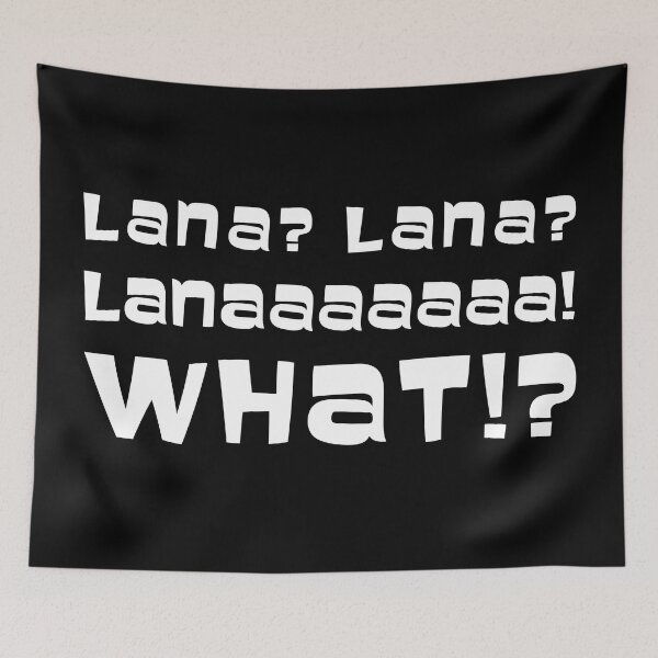 Item preview, Sterling Archer Yelling Lana Black designed and sold by KinkShoppe.