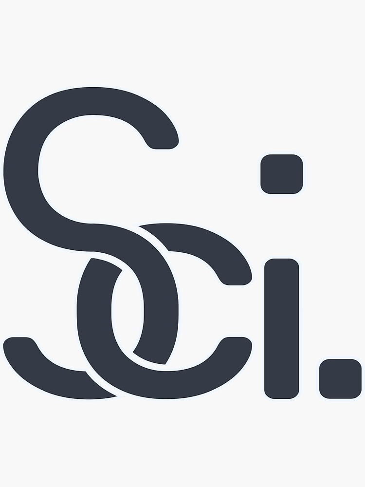 Aperçu 3 sur 3. Sticker avec l'œuvre Logo SCI créée et vendue par TheSCI.