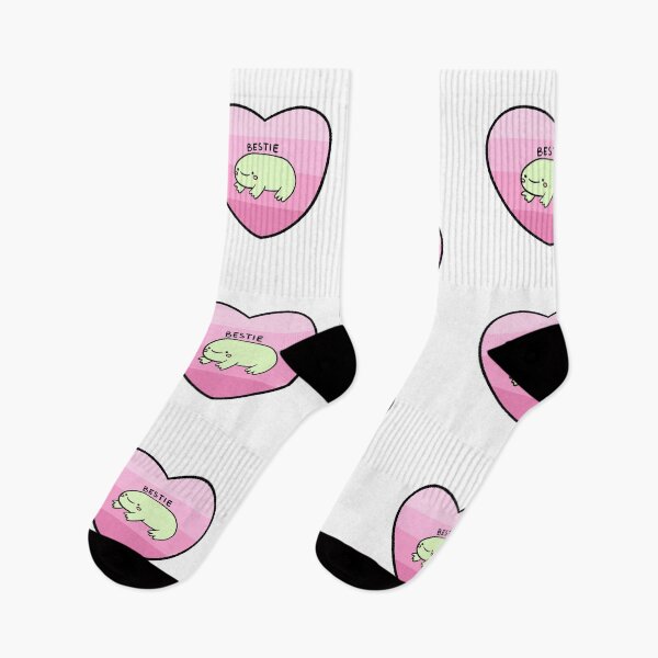 Item preview, BESTIE | Best Friends Valentine’s Day Happy Light Green Frog in a Pink Heart designed and sold by iristocat.