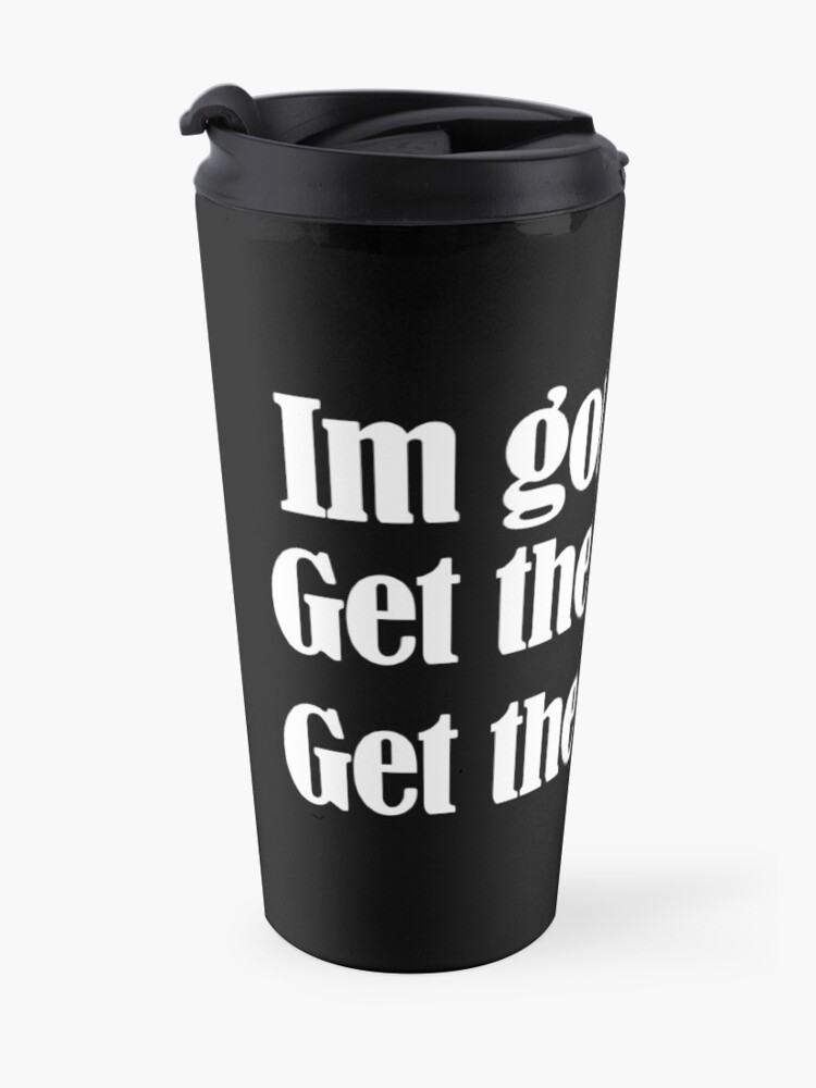 Alternate view of get the papers get the papers Travel Mug