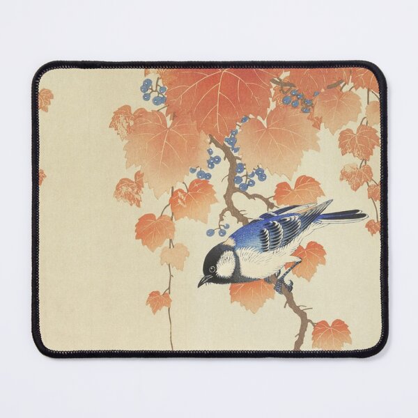 Item preview, Greattit bird on paulownia branch (1925 - 1936) by Ohara Koson designed and sold by CristalleLisa.