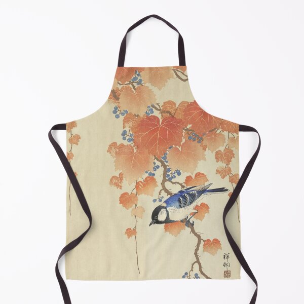 Item preview, Greattit bird on paulownia branch (1925 - 1936) by Ohara Koson designed and sold by CristalleLisa.