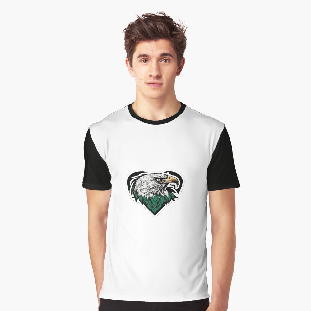  Eagles School Sports Fan Team Spirit Great Day T-Shirt :  Clothing, Shoes & Jewelry