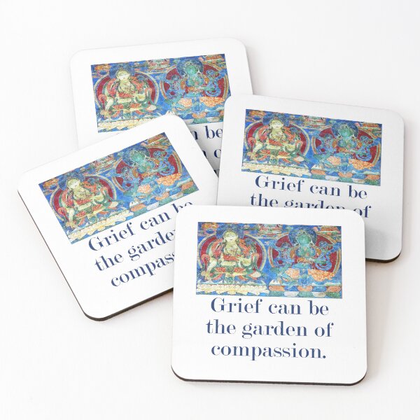 Item preview, Grief Can Be The Garden - Compassion Quote  designed and sold by CrankyOldDude.