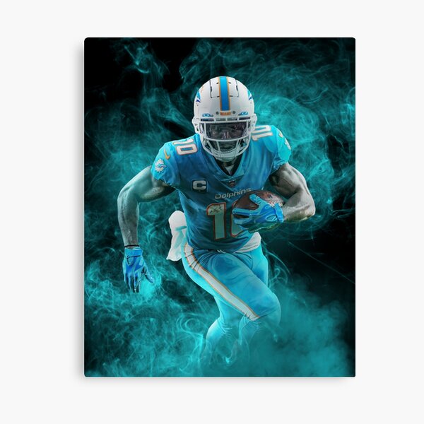 Tyreek Hill Canvas Art – Inx Art Collective