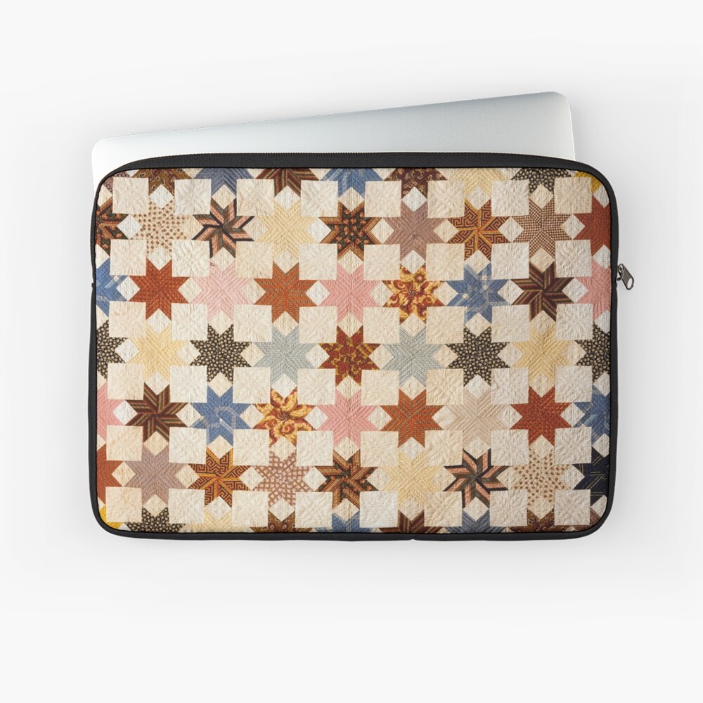 Colorful Vintage Stars Quilt iPhone Case
