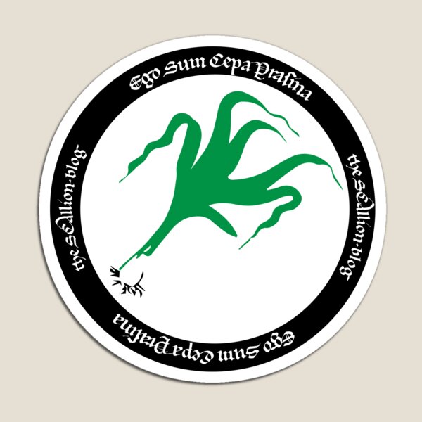 Artikel-Vorschau von Ego Sum Cepa Prasina - rund, designt und verkauft von TheSCAllionBlog.