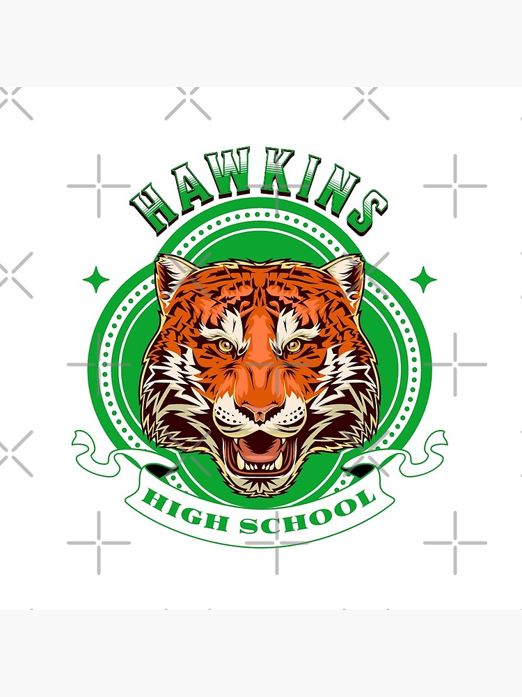 Boy's Stranger Things Retro Hawkins High School Tigers T-shirt